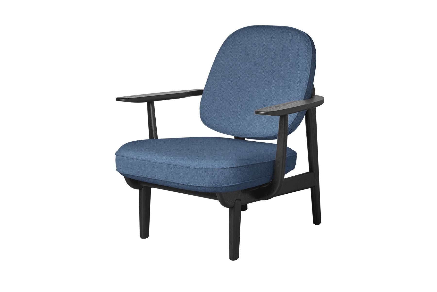 Chaise longue en chêne teinté noir Jaime Hayon Fred en vente 6