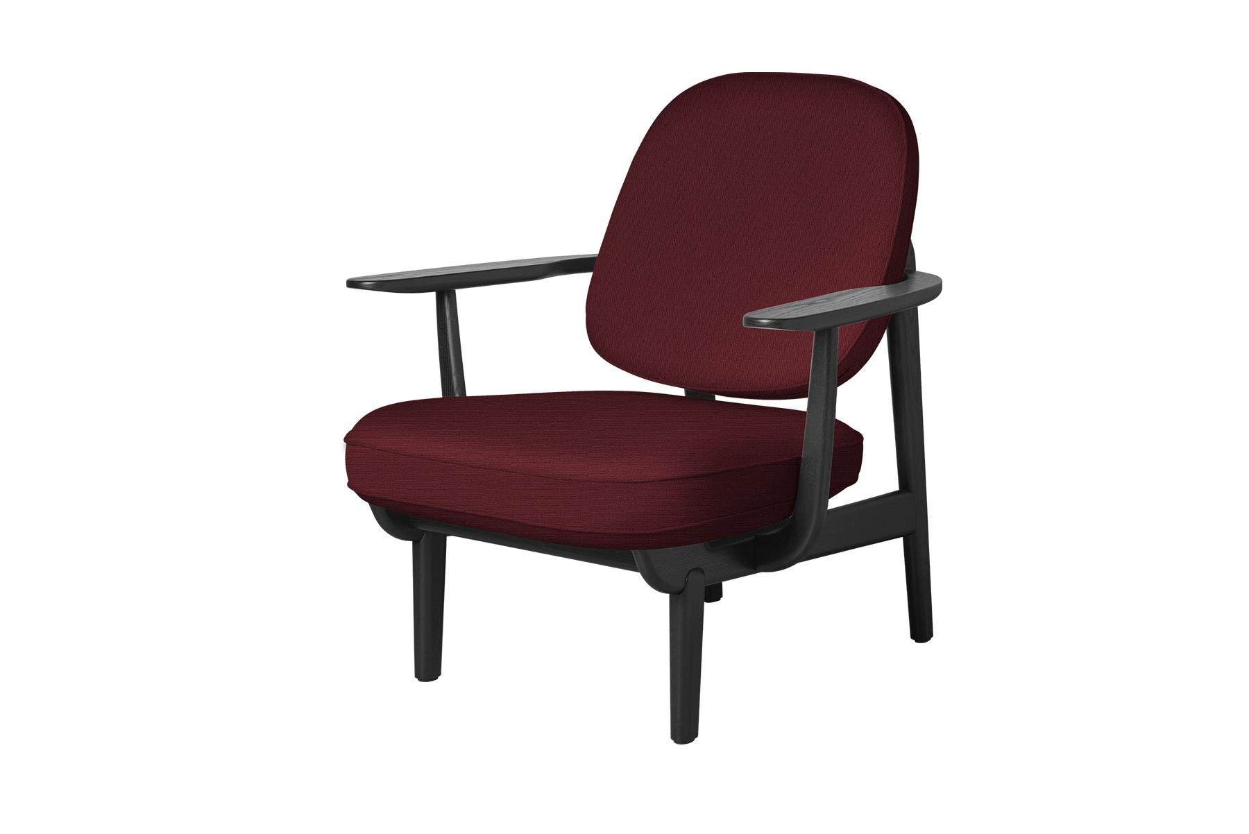 Chaise longue en chêne teinté noir Jaime Hayon Fred en vente 9