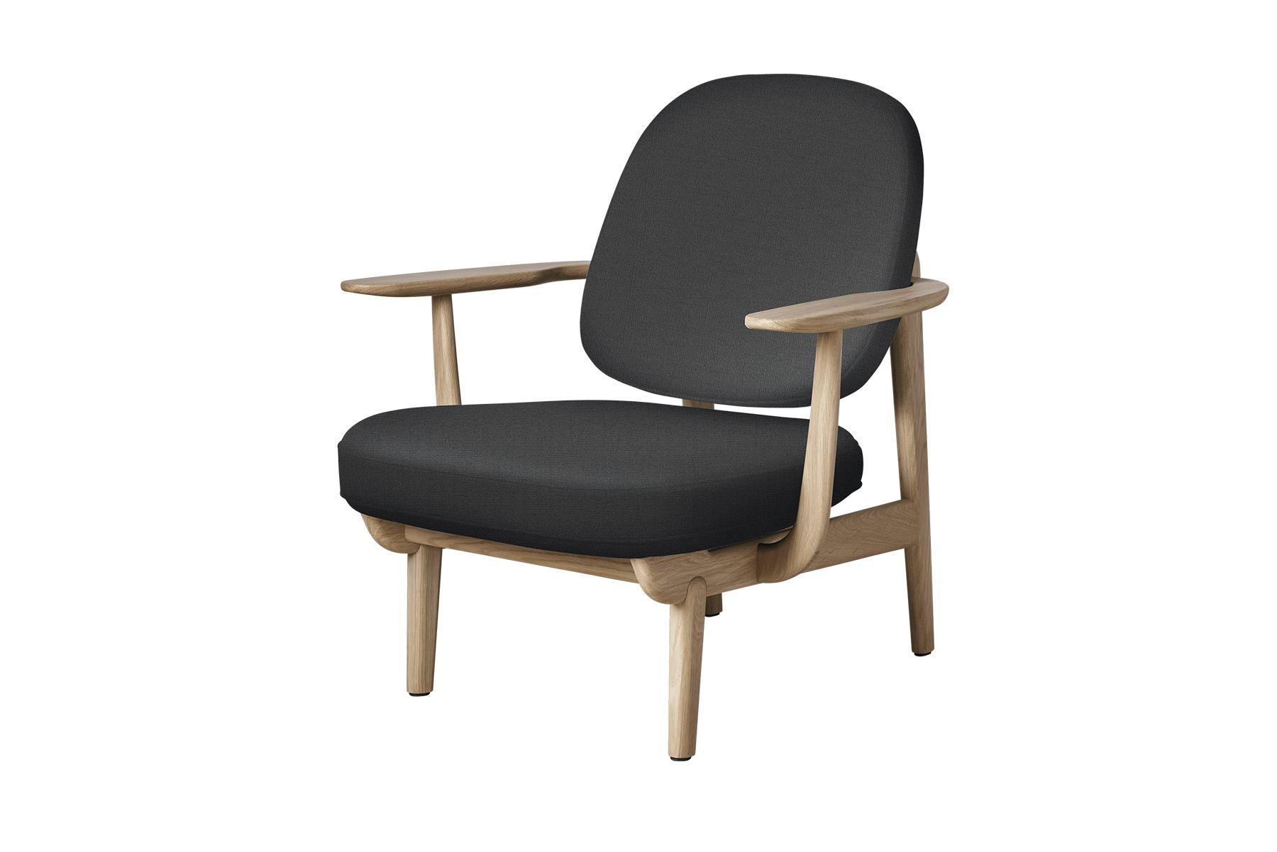 Contemporary Jaime Hayon Fred Lounge Chair, Oak For Sale