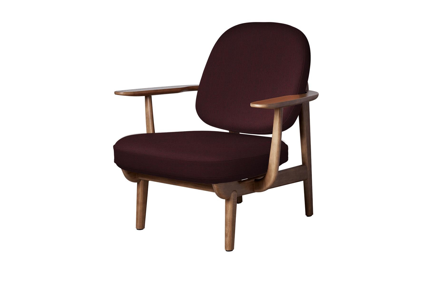 Jaime Hayon Fred Lounge Chair, Walnut Oak For Sale 3