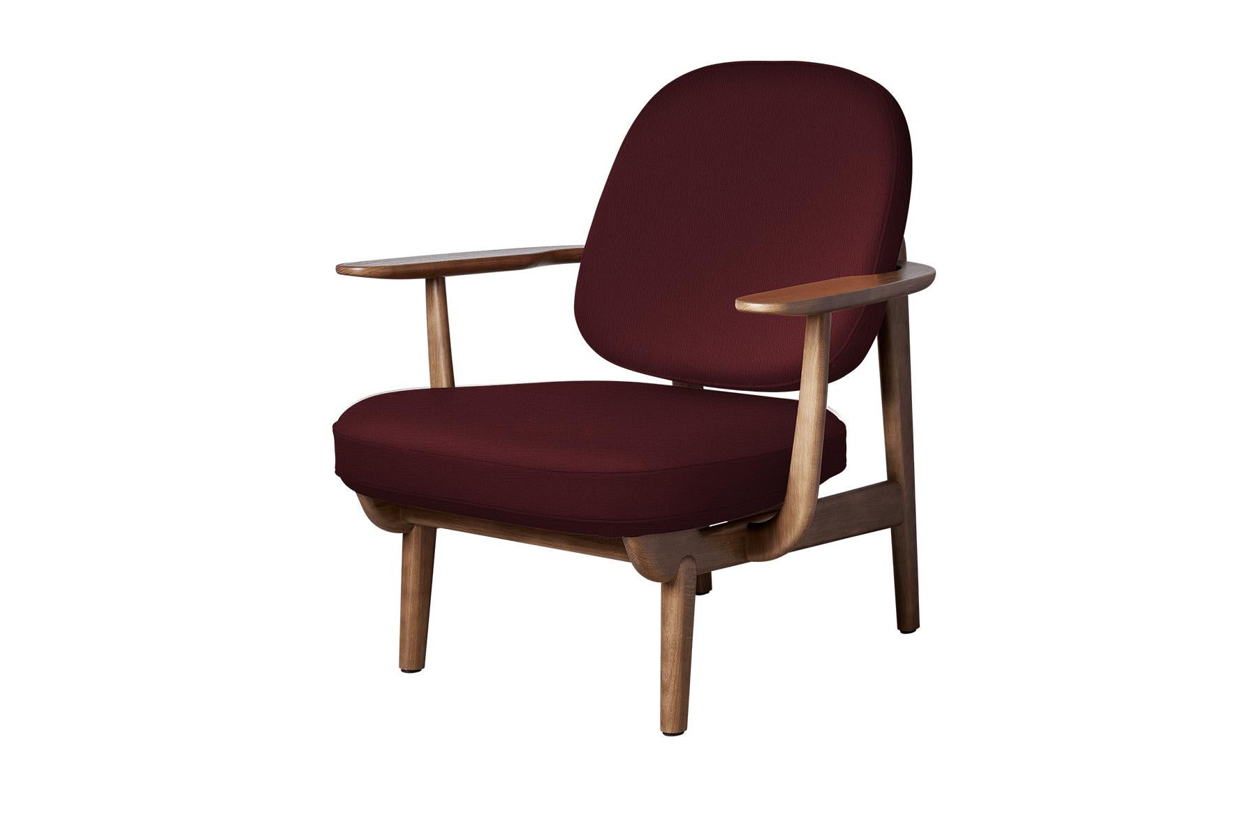 Jaime Hayon Fred Lounge Chair, Walnut Oak For Sale 4