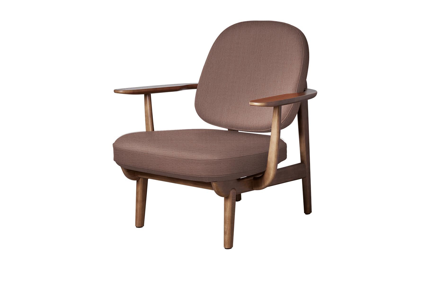 Jaime Hayon Fred Lounge Chair, Walnut Oak For Sale 9
