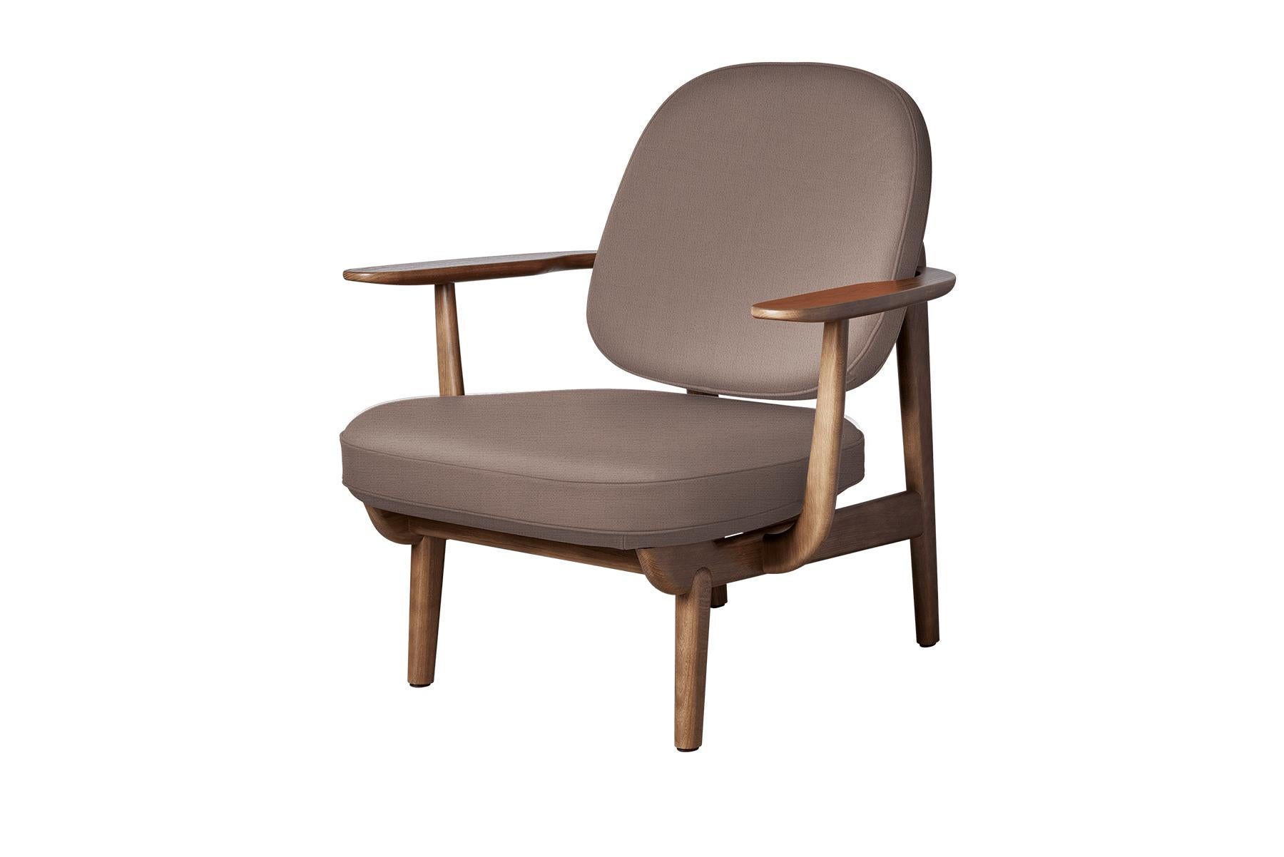 Jaime Hayon Fred Lounge Chair, Walnut Oak For Sale 10