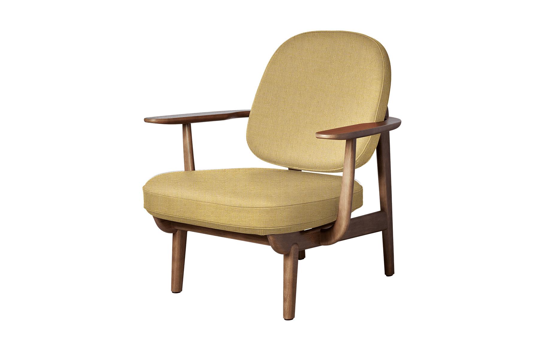 Jaime Hayon Fred Lounge Chair, Walnut Oak For Sale 12