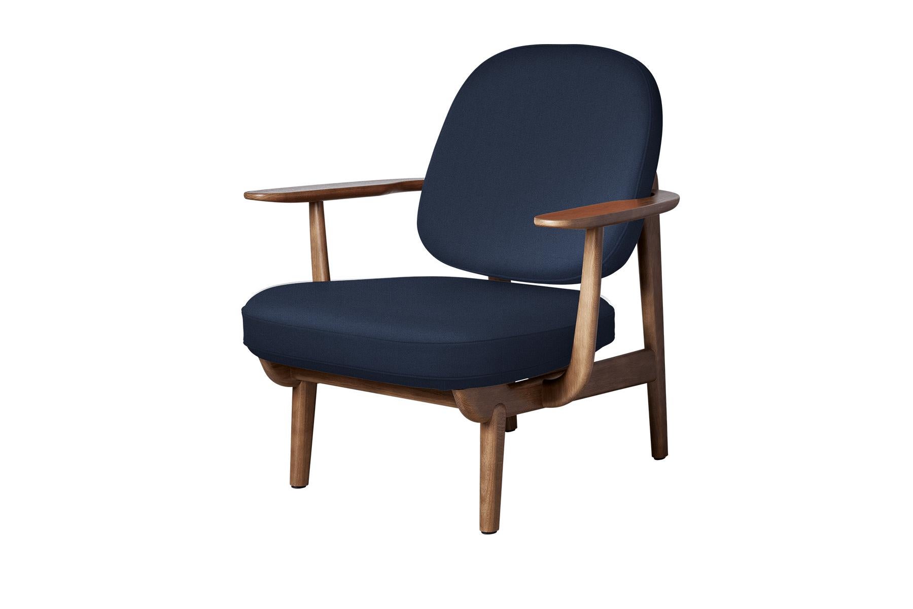 American Jaime Hayon Fred Lounge Chair, Walnut Oak For Sale