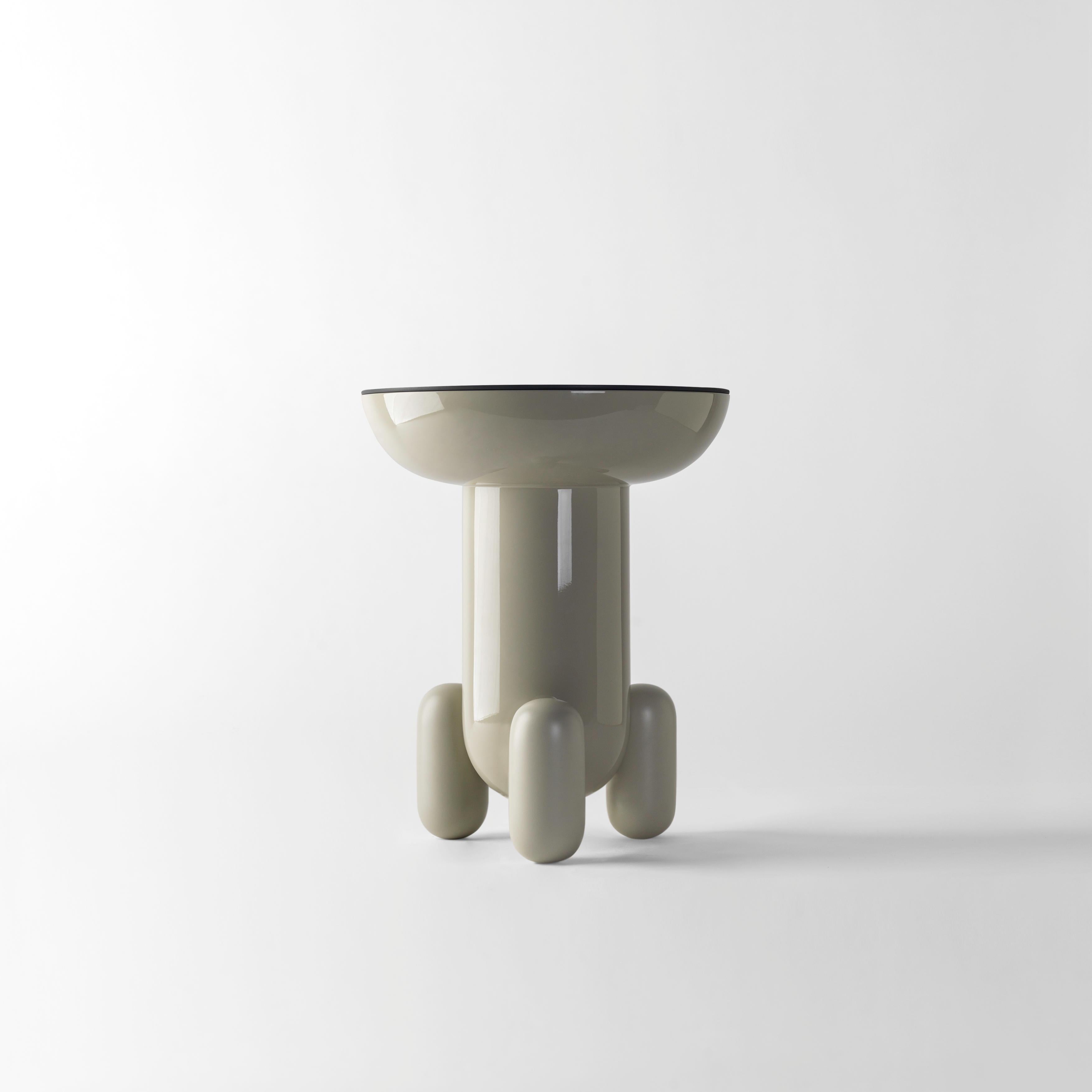 Contemporary Jaime Hayon Light Grey Explorer #01 Table by BD Barcelona