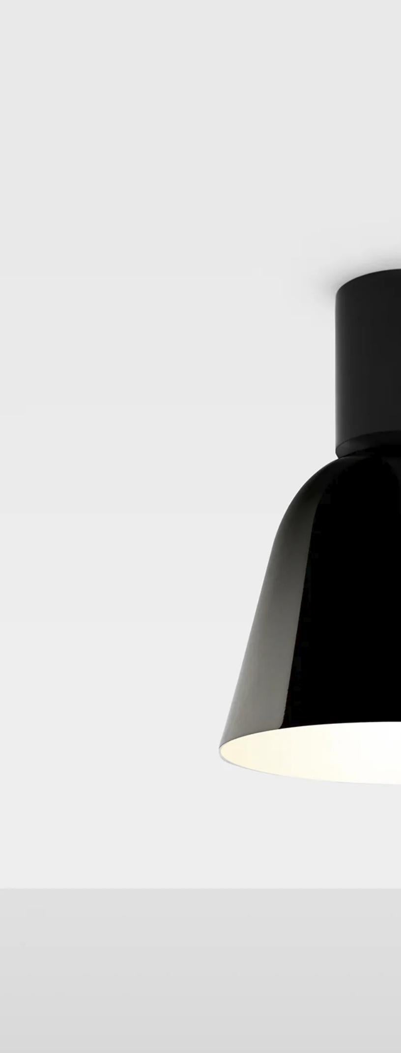 Jaime Hayon Lighto C Gr Black Matte-Black Chrome Celling Lamp For Parachilna en vente 1