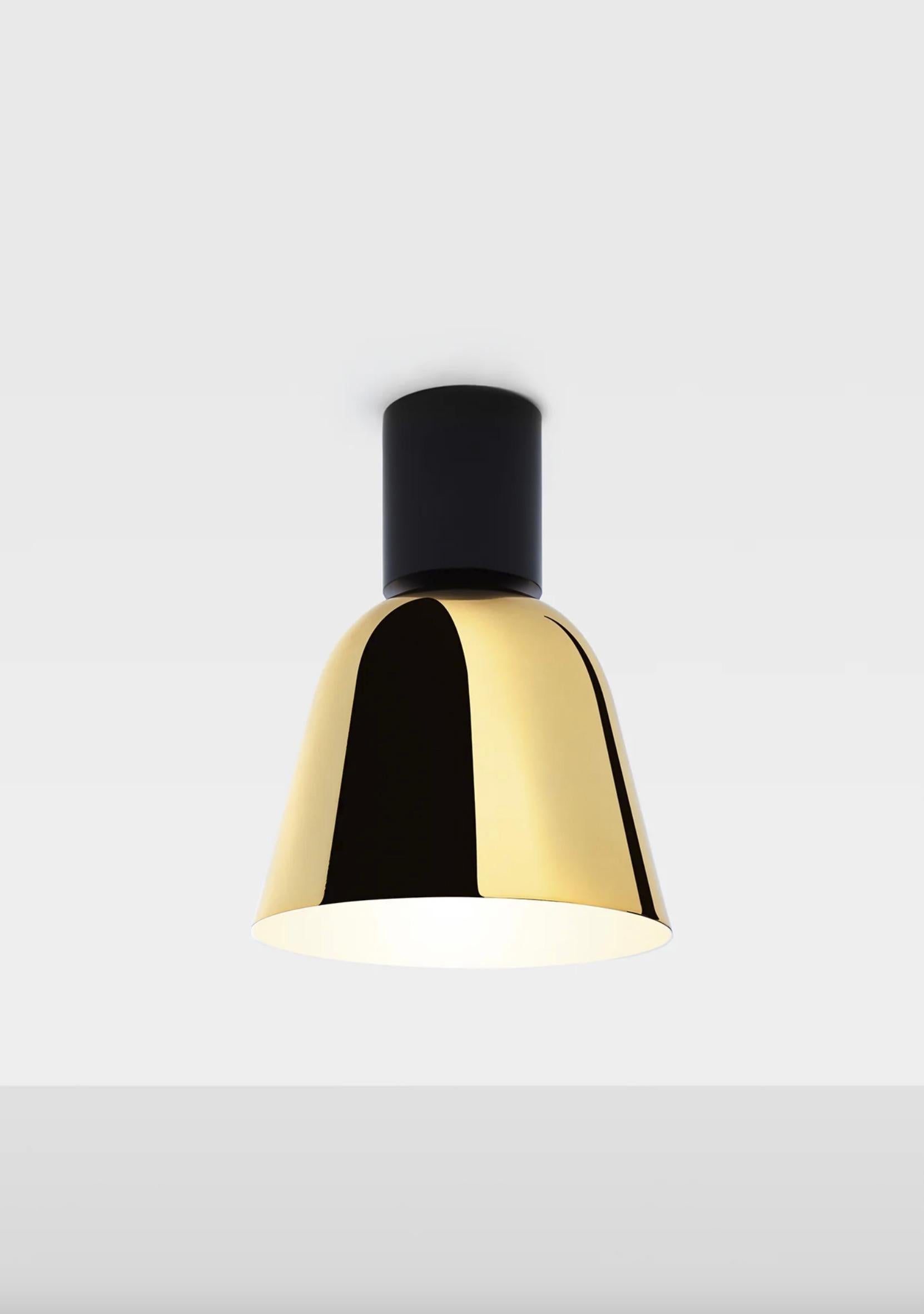 Jaime Hayon Lighto C Gr Black Matte-Black Chrome Celling Lamp For Parachilna en vente 2