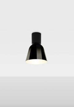 Jaime Hayon Lighto C Pe Black Matte-Black Chrome Celling Lamp For Parachilna