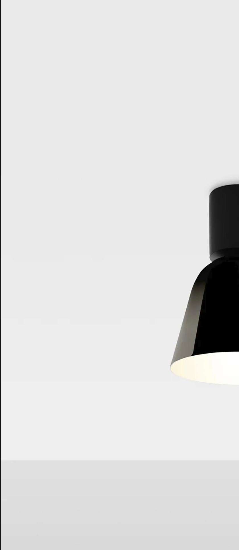 Jaime Hayon Lighto C Pe Negro Mate-Negro Cromo Lámpara De Techo Para Parachilna en venta 1