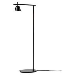Jaime Hayon Lighto P Floor Black Matte- Black Crome Cup Lamp For Parachilna