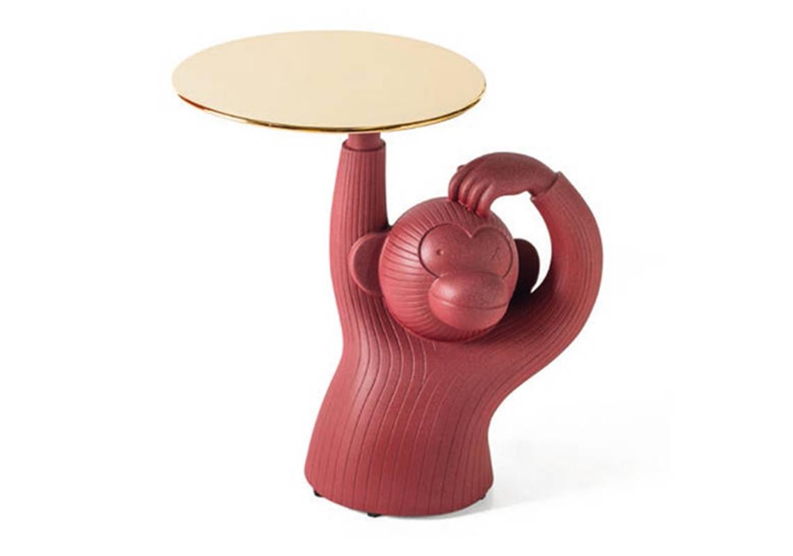 Modern Jaime Hayon, Limited Edition Red Monkey Table