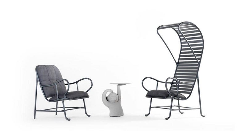 Jaime Hayon Monkey Side Table in Solid Concrete for Indoor ...