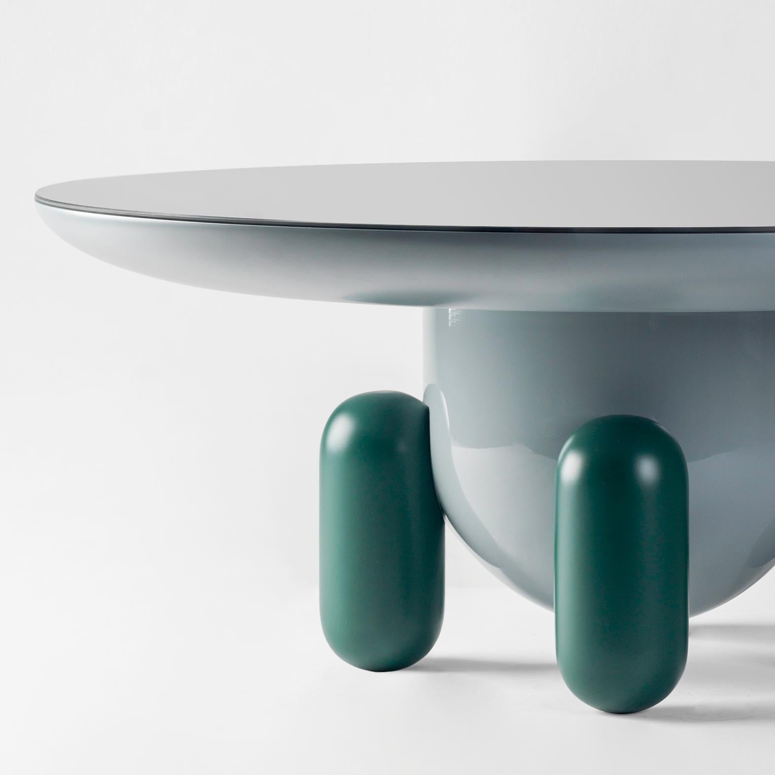 Modern Jaime Hayon Multi-Color Green Explorer #03 Table by BD Barcelona For Sale