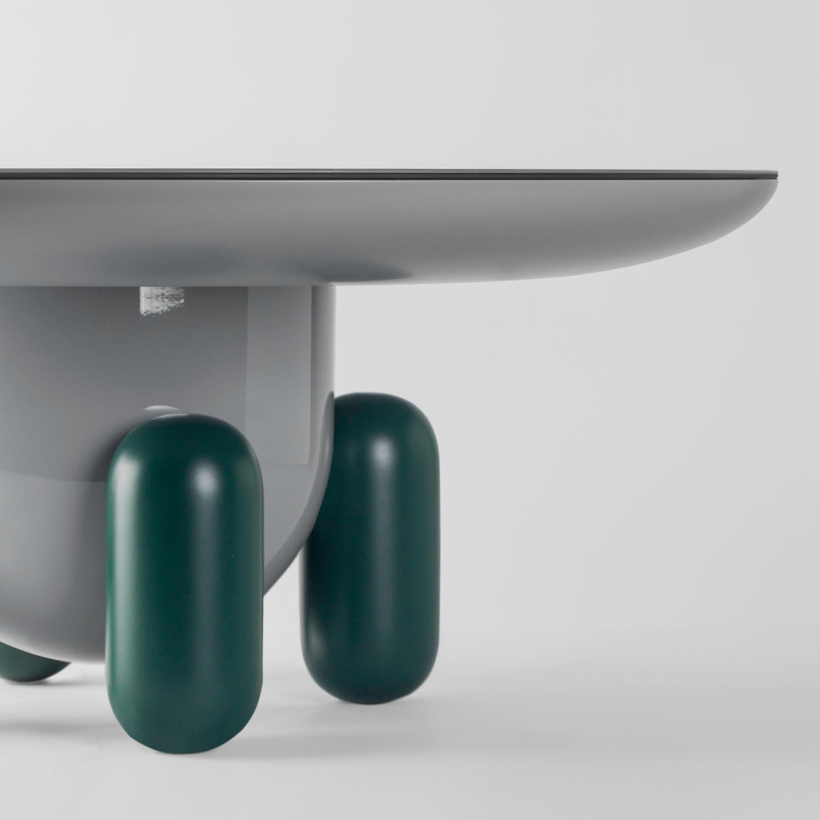 Spanish Jaime Hayon Multi-Color Green Explorer #03 Table by BD Barcelona For Sale