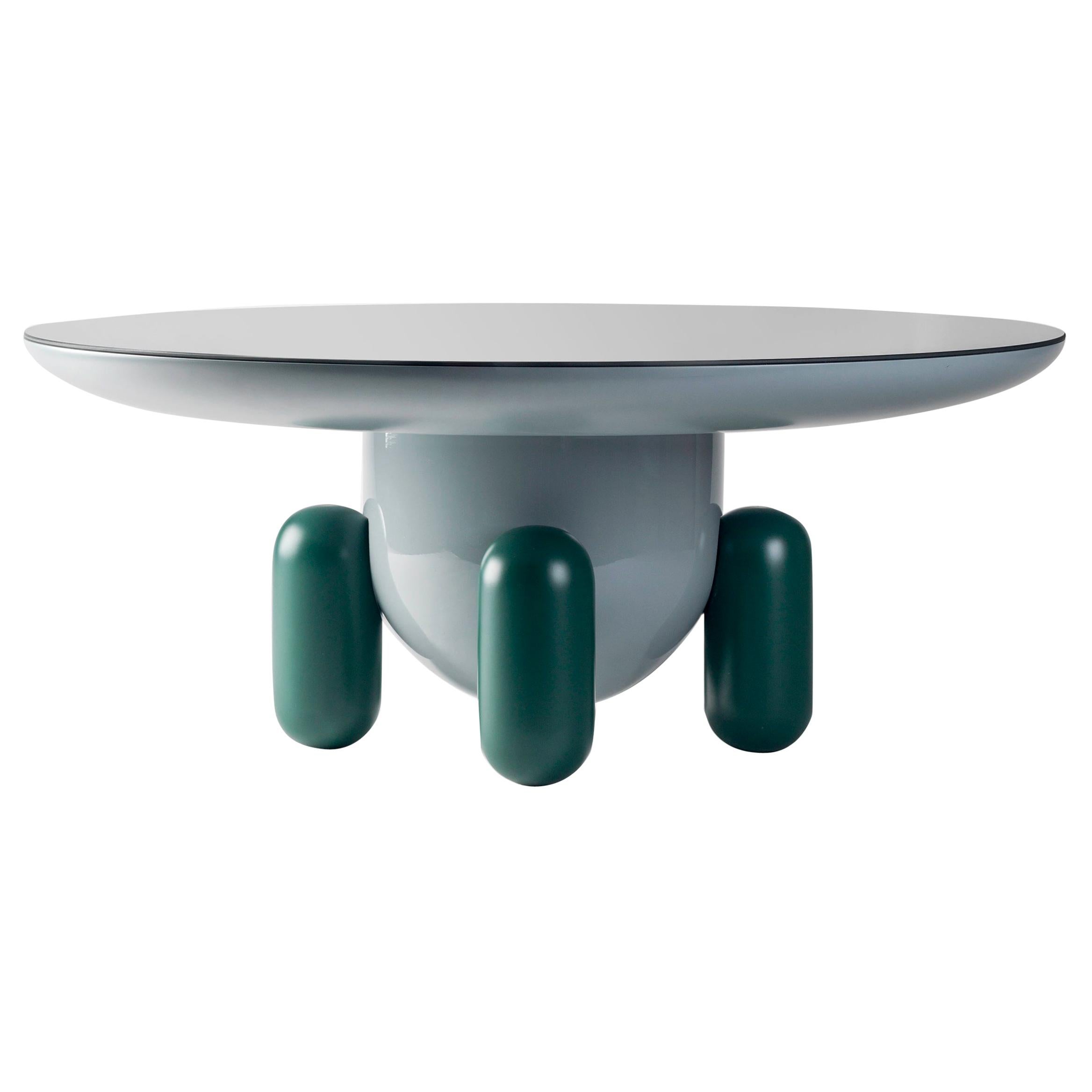 Jaime Hayon Multi-Color Green Explorer #03 Table by BD Barcelona For Sale