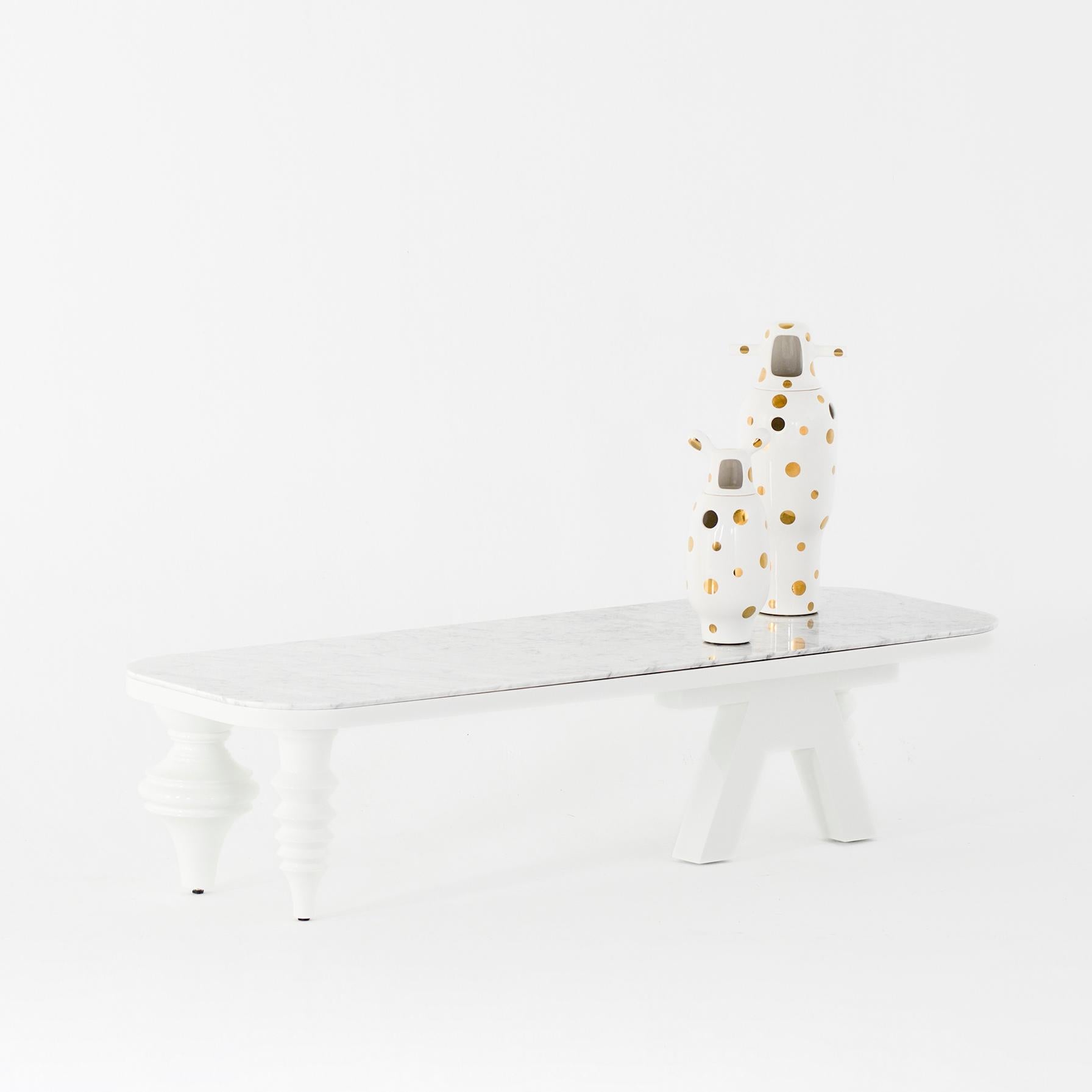 Spanish Jaime Hayon Multileg Marble Low Table by BD Barcelona