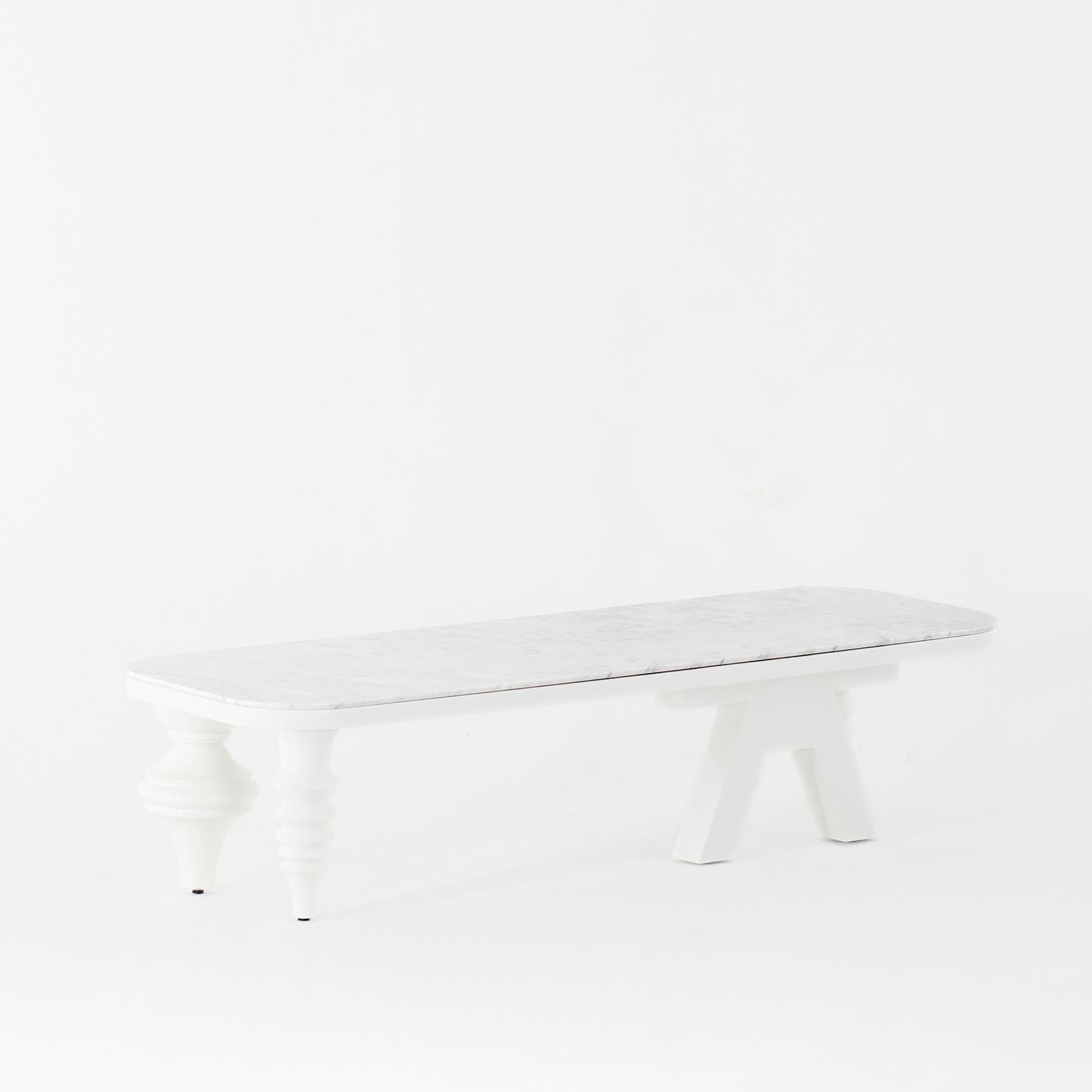 Contemporary Jaime Hayon Multileg Marble Low Table by BD Barcelona