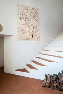 Jaime Hayon Silhouette Tapestry 3'11" x 4'11" for NaniMarquina