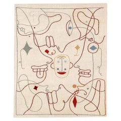 Jaime Hayon Silhouette Tapestry 3'11" x 4'11" for NaniMarquina