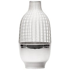 Jaime Hayon Silver "Grid" Vase