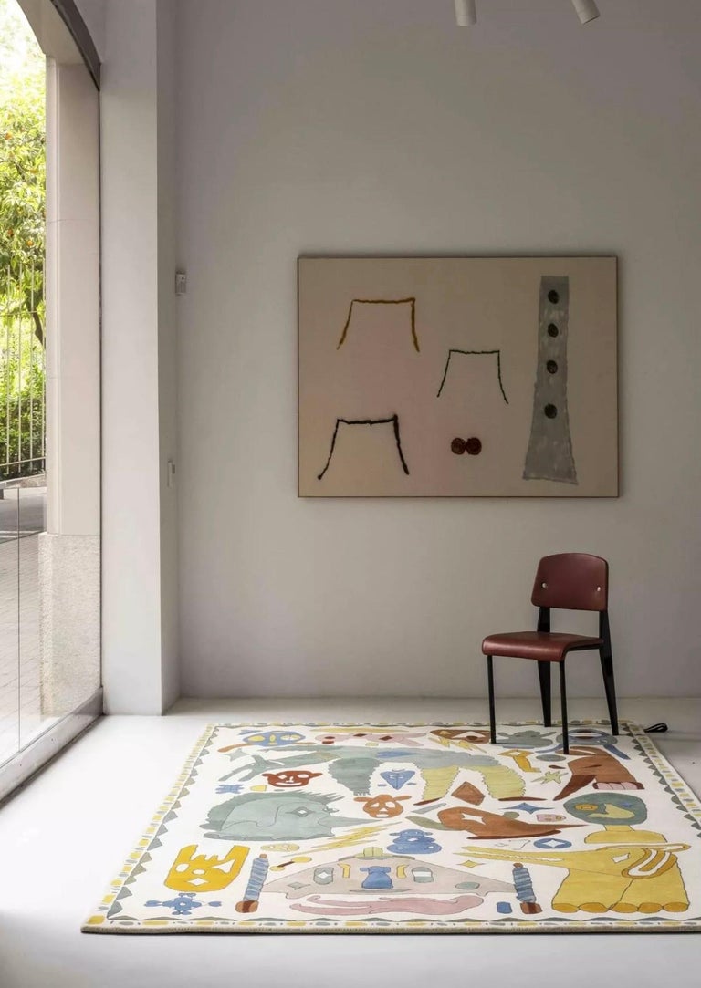 Hand-Crafted Jaime Hayon 'Troupe' Rug for Nanimarquina For Sale