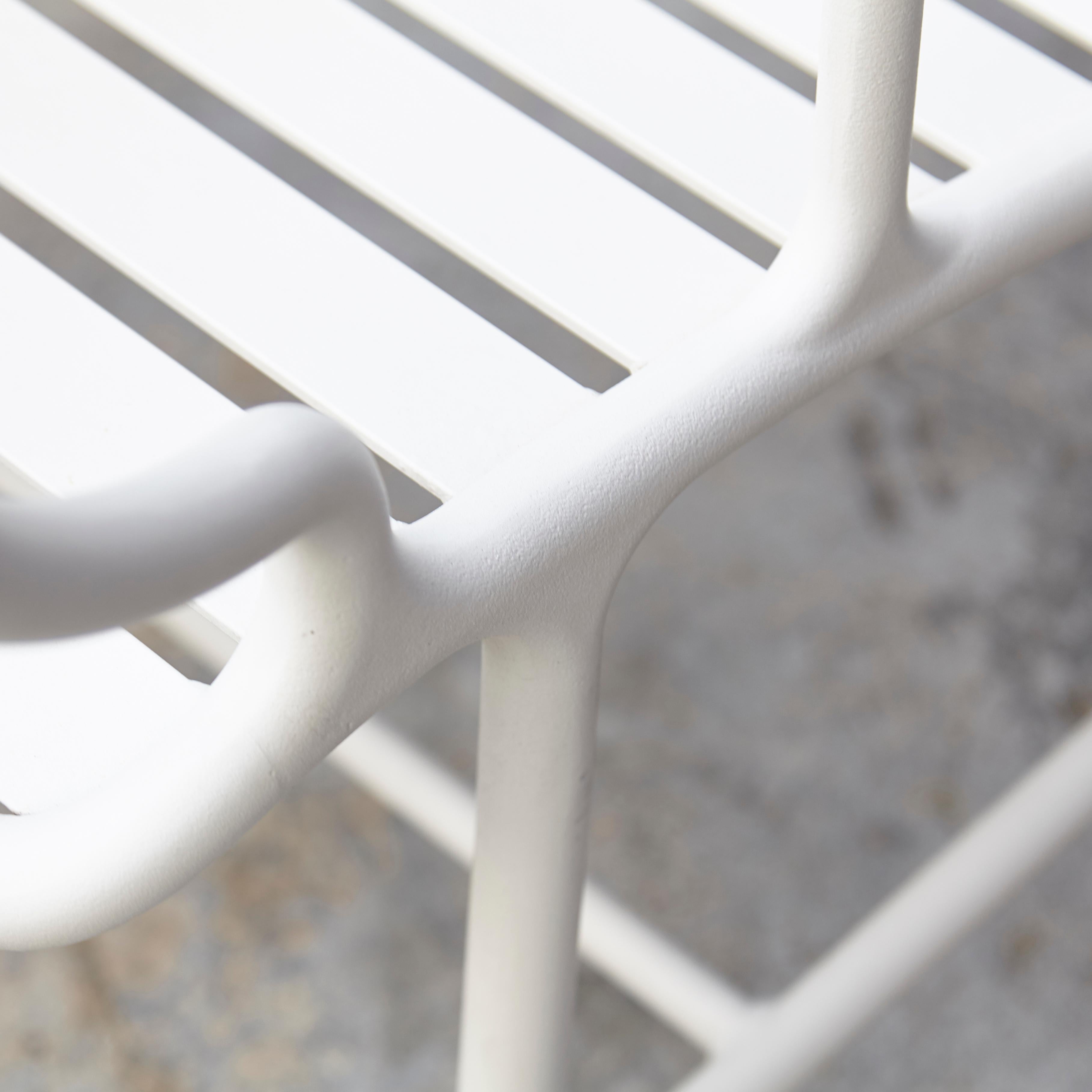 Jaime Hayon White Gardenias Outdoor Armchair for Bd For Sale 7