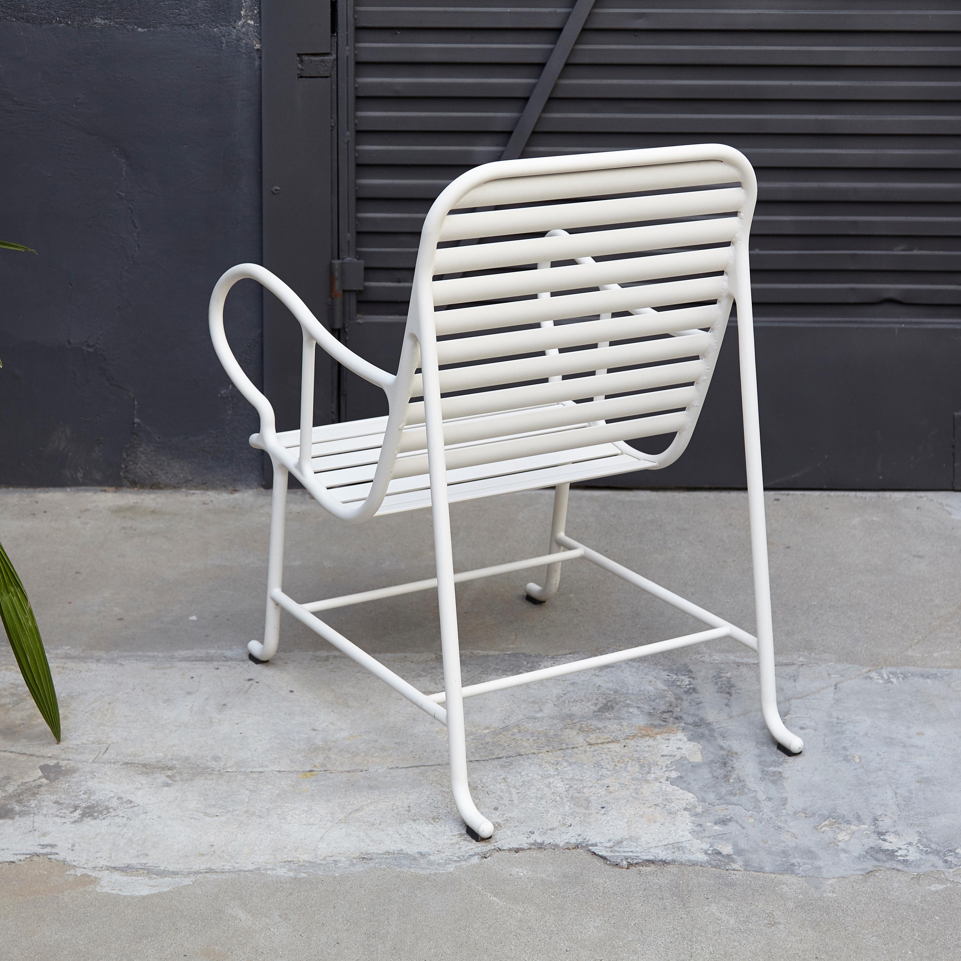 Jaime Hayon White Gardenias Outdoor Armchair for Bd In New Condition For Sale In Barcelona, Barcelona