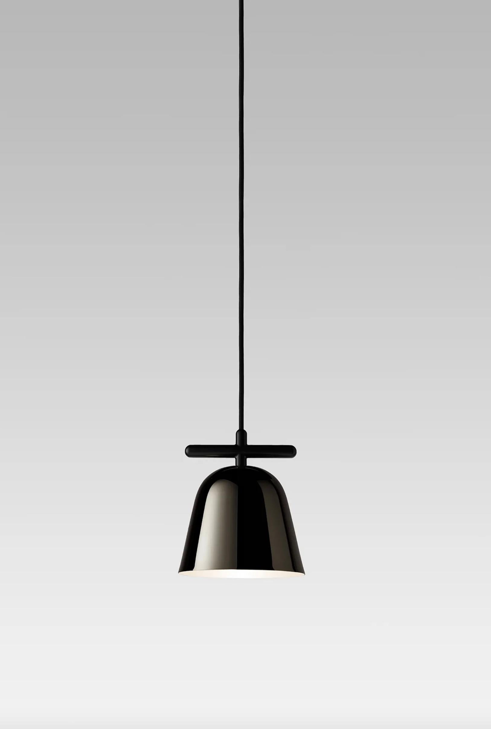 Jaime Hayson Lighto T Gr Black Chrome Cup Suspension Lamp For Parachilna 

This is a skinny yet characteristic collection. So simple yet so unique, with stunning finishes.

Product Details
Steel structure

Suspension lamp. Structure in black matt