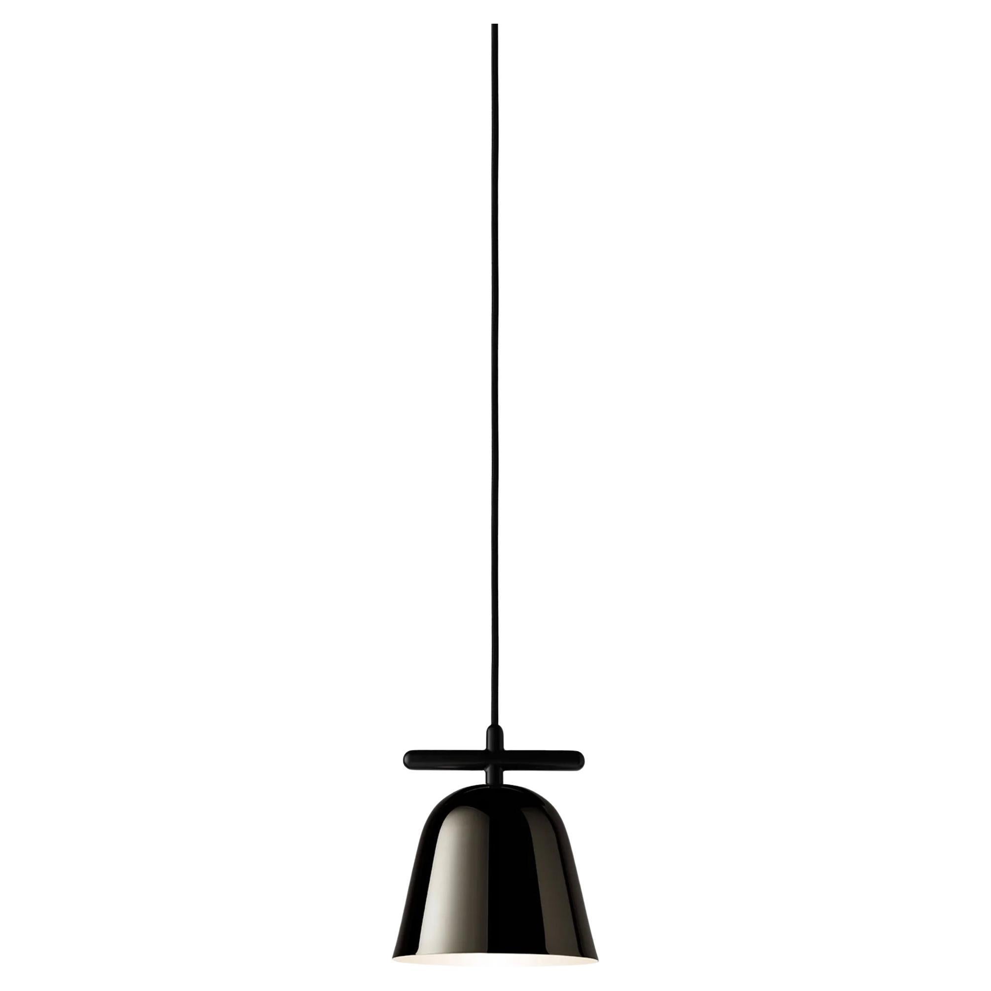 Jaime Hayson Lighto T Gr Black Chrome Cup Suspension Lamp For Parachilna For Sale