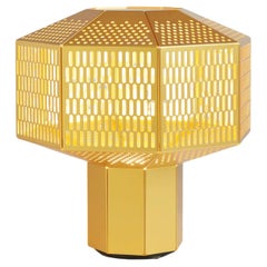 Jaime Hayson Ma-Rock M Golden Table Lamp For Parachilna