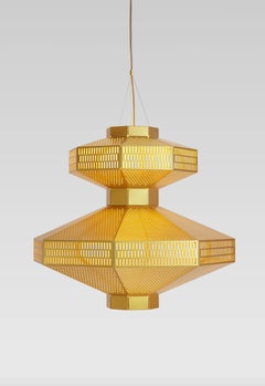 Jaime Hayson Ma-Rock T Gr Golden Suspension Lamp For Parachilna