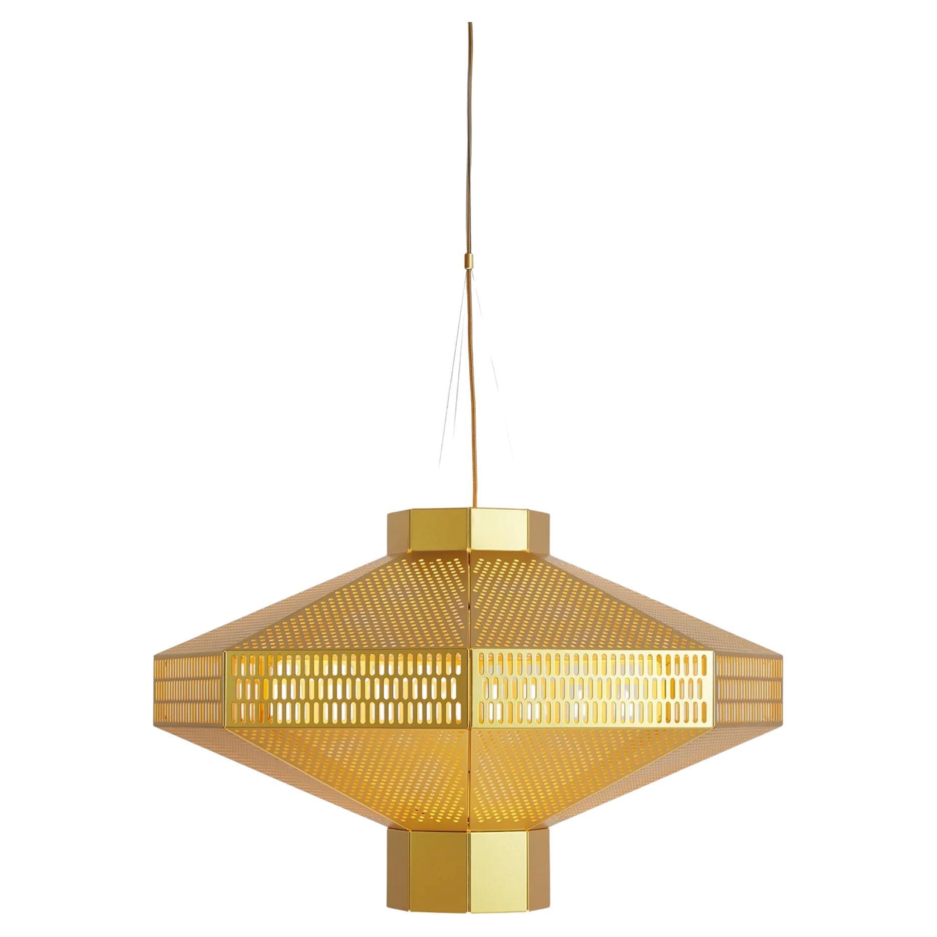 Jaime Hayson Ma-Rock T Me Golden Suspension Lamp For Parachilna