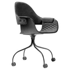Jaime Hayson Wheels Upholstered Nabuk Showtime Nude Chair V10 For Bd Barcelona