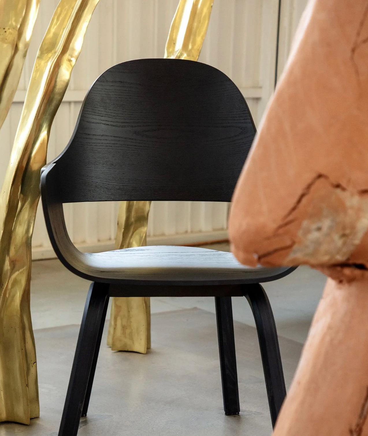 Jaime Hayson Wooden Legs Showtime Nude Chair For Bd Barcelona For Sale 4