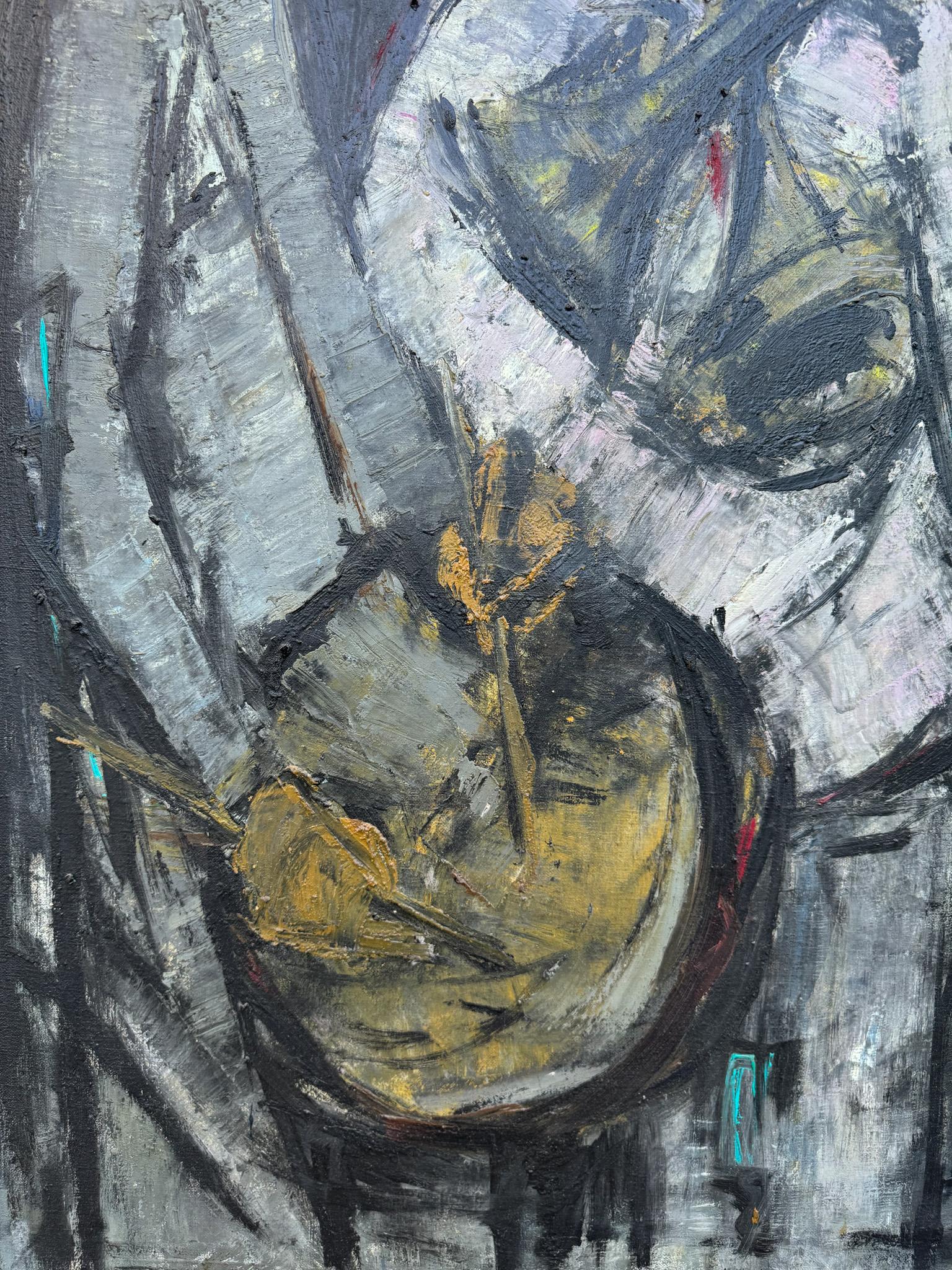 Jaime Oates Large Musician Painting, Spain / Mexico, c.1965 5