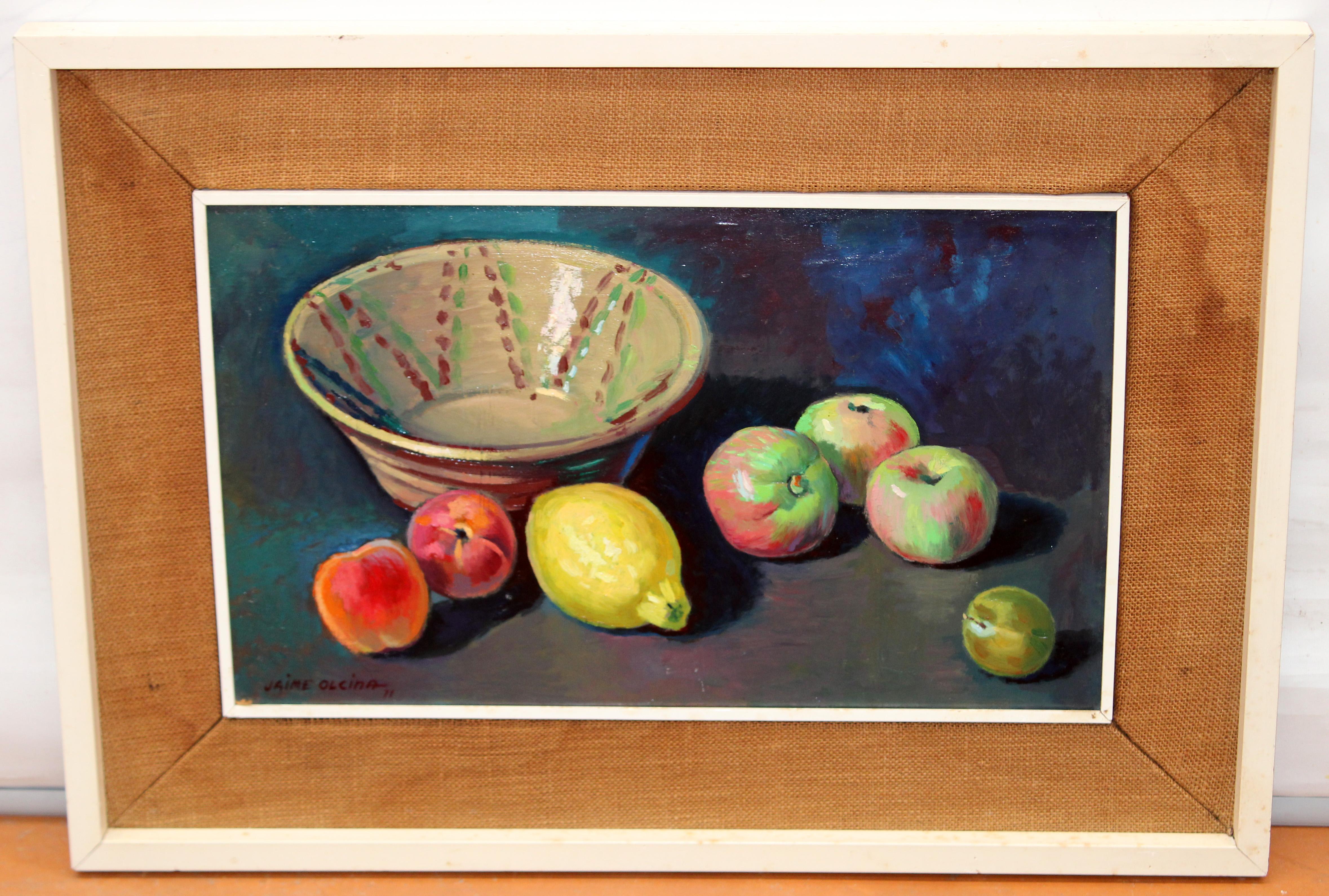 Óleo sobre tela - Bodegón - Año 1971 - Painting de Jaime Olcina (XX)