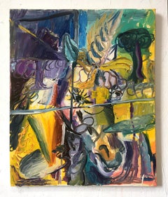 'UNICORN', 2020 Oil on canvas 76 x 50 cm 