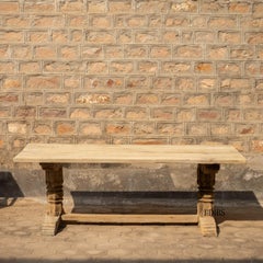 Jaipur Antique Reclaimed Haveli Door Dining Table by House of Jaipur