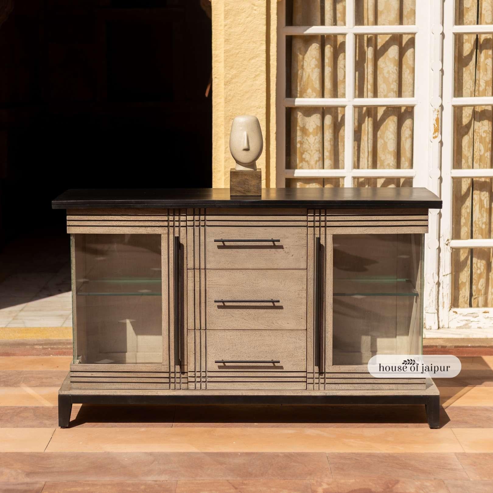 Vetro Jaipur Distressed Linea Buffet - Linea Collection'S di House of Jaipur in vendita