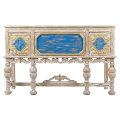 Jaipur Hand-Painted & Carved Solid Wood Console Table by House of Jaipur