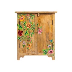 Jaipur Hand-Painted Solid Wood Storage Cabinet by House of Jaipur