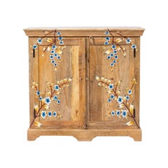 Jaipur Hand-Painted Solid Wood Storage Cabinet by House of Jaipur