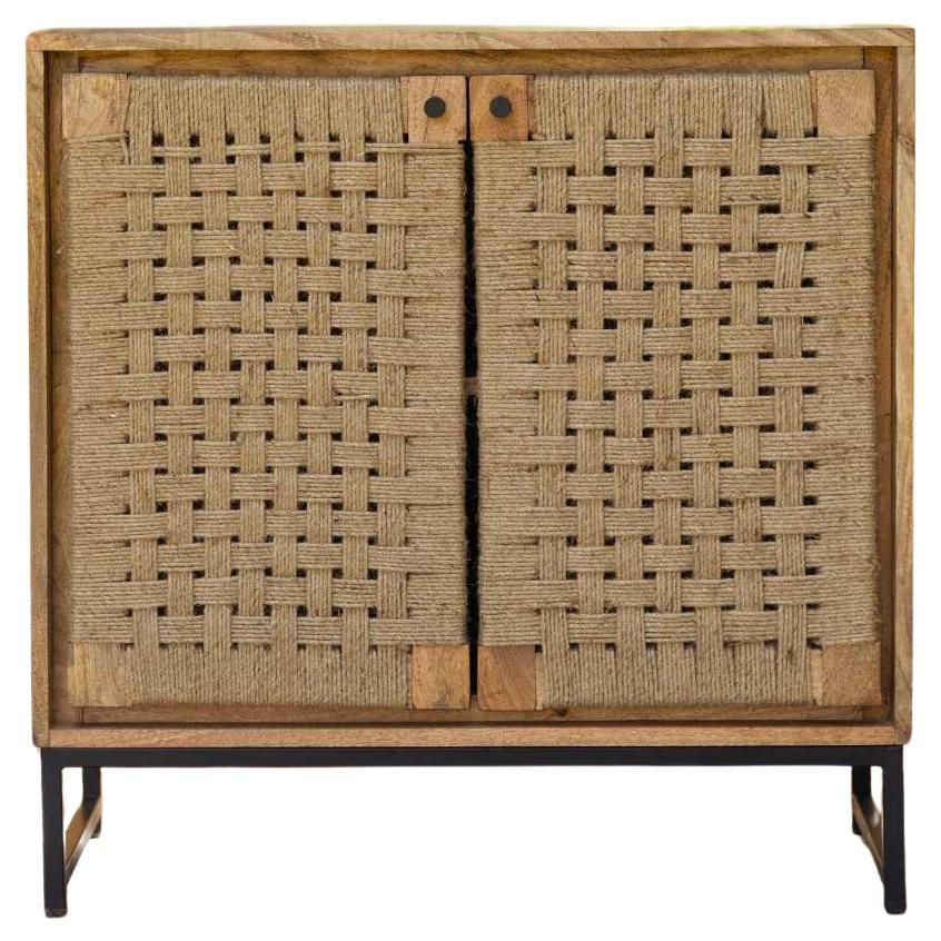 Credenza Jaipur in iuta intrecciata a mano di House of Jaipur