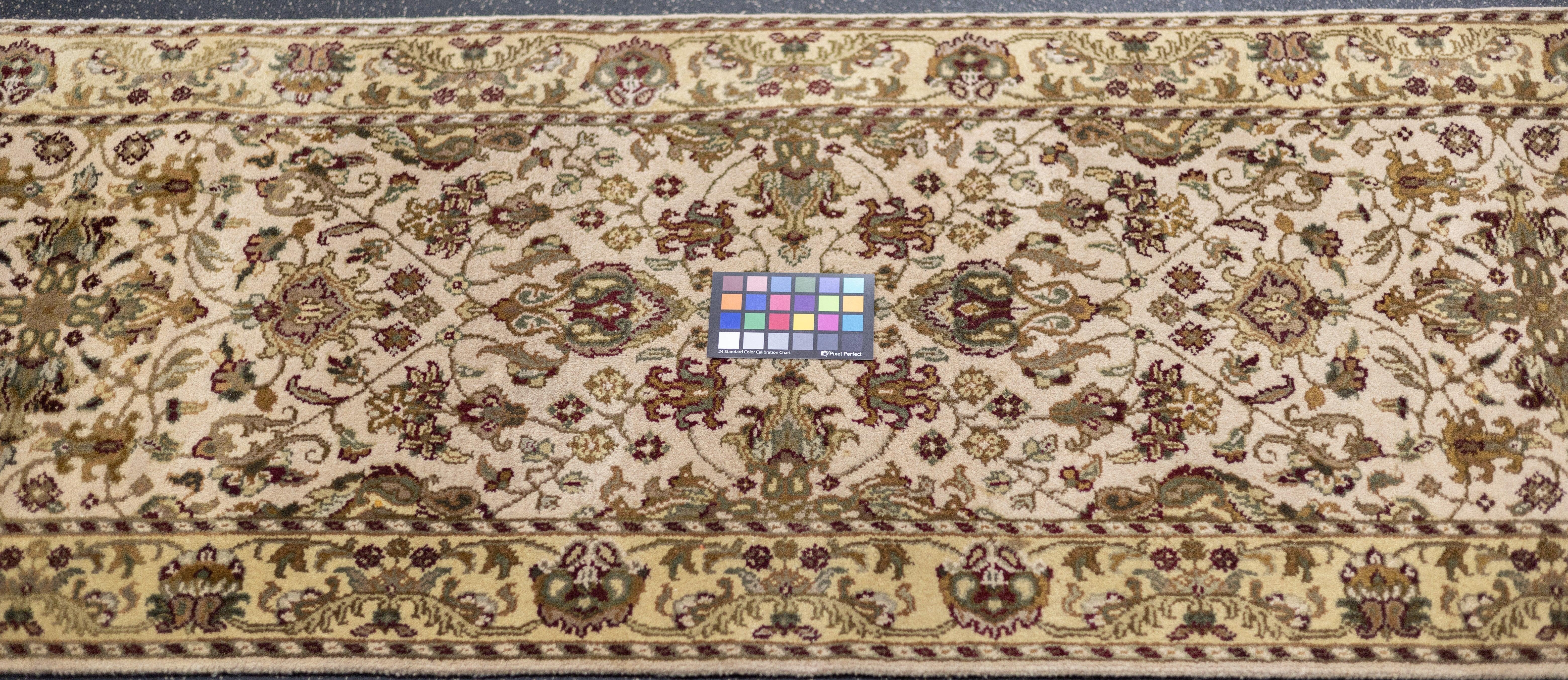 Wool Jaipur Rug 2'7'' x 10'5'' For Sale