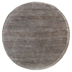 Jaipur Rugs 10X10 Feet Hand Knotted Carpet Wool Beige And Brown Modern Rug
