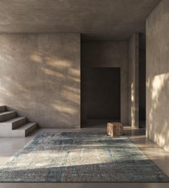 Jaipur Rugs 5'6x8 Feet Hand Knotted Carpet Wool And Bamboo Silk Ivory Modern Rug