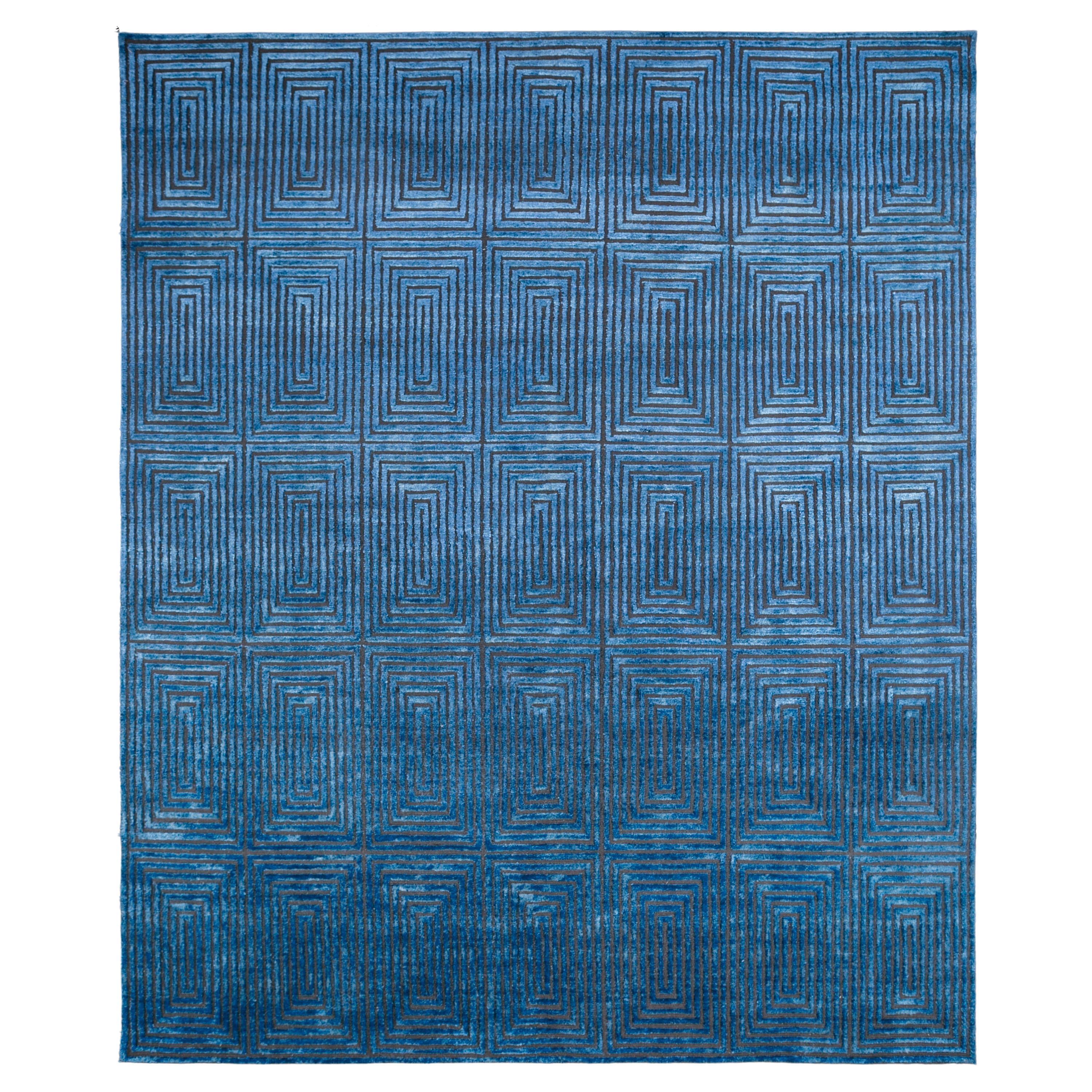 Jaipur Rugs 5x8 Feet Hand geknüpft Teppich Wolle und Seide modern Beige & Brown Rug