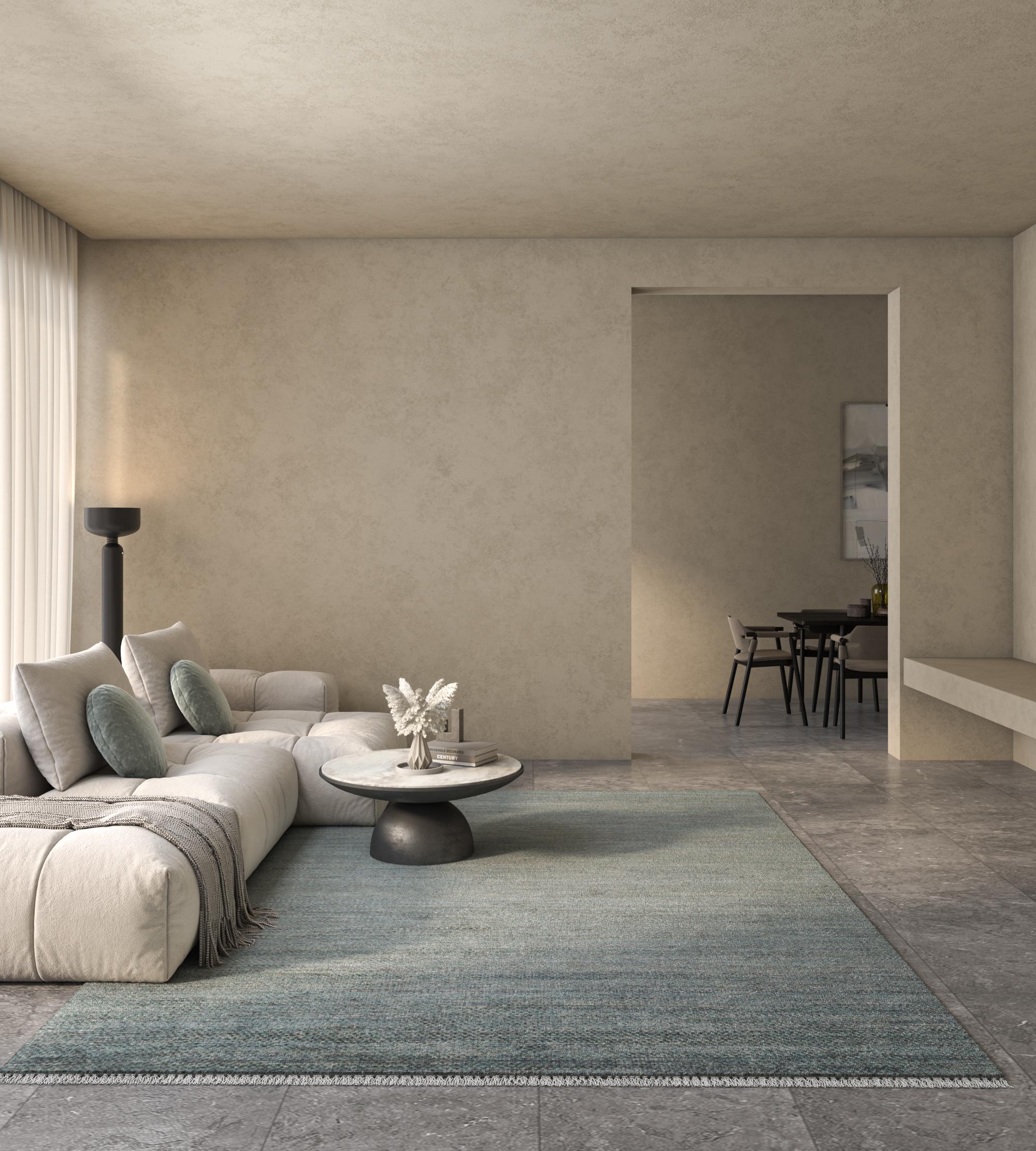 Jaipur Rugs I disegni di transizione della collezione Kairos conquisteranno gli occhi con gli immensi dettagli tessuti nei morbidi filati. Il viaggio della collezione inizia dall'intrigante punto dell'alba e viaggia attraverso la cadenza temporale