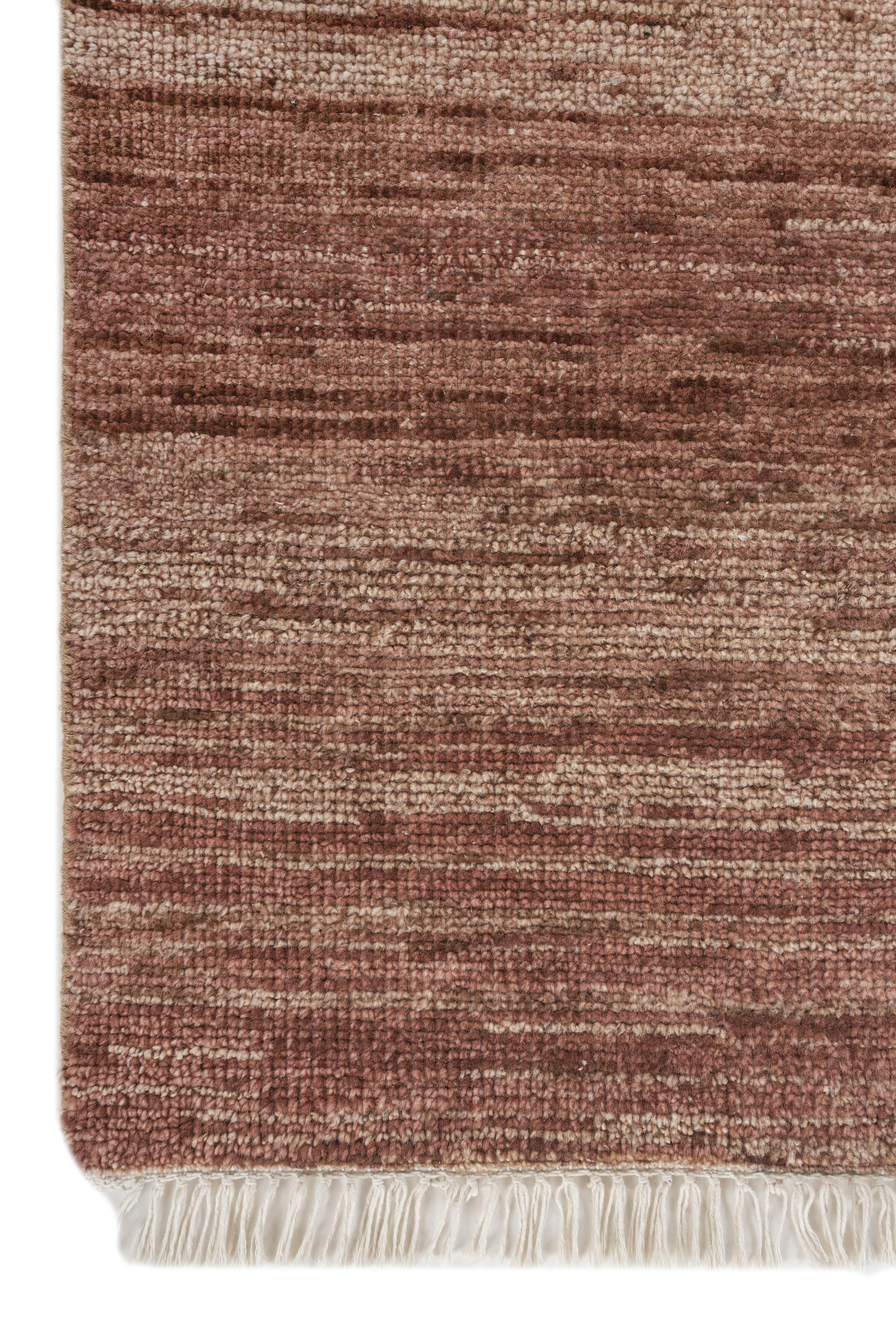 Jaipur Rugs 5X8 Pies Alfombra De Lana Anudada A Mano Moderna Rojo Y Naranja Moderno en venta